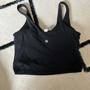 Lululemon tank with bra inside